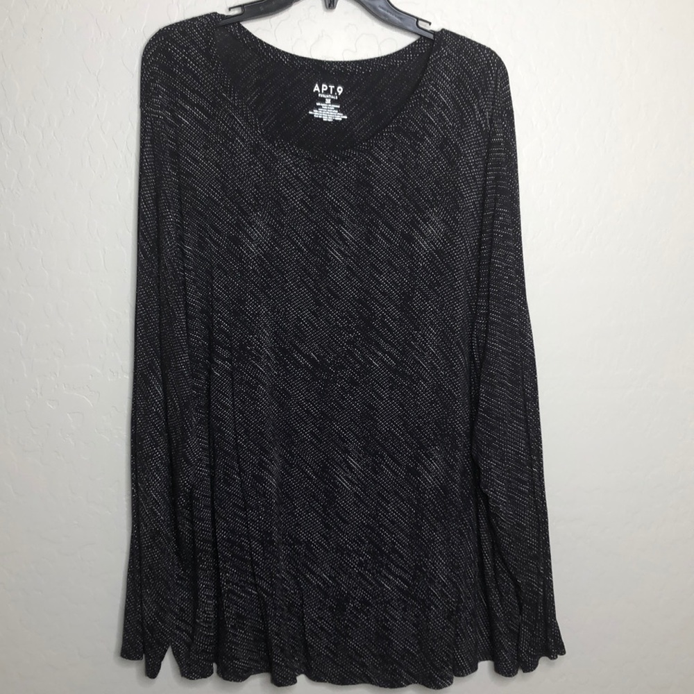 Apt.9 Long Sleeve Top Size 3X